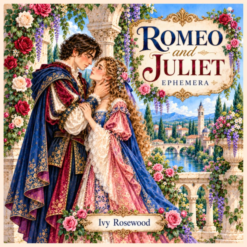 Romeo and Juliet Ephemera: 80 Shakespeare-Inspired Ephemera Pieces for Junk Journals, Scrapbooking, Collage and Paper Crafts baixar o livro de graça