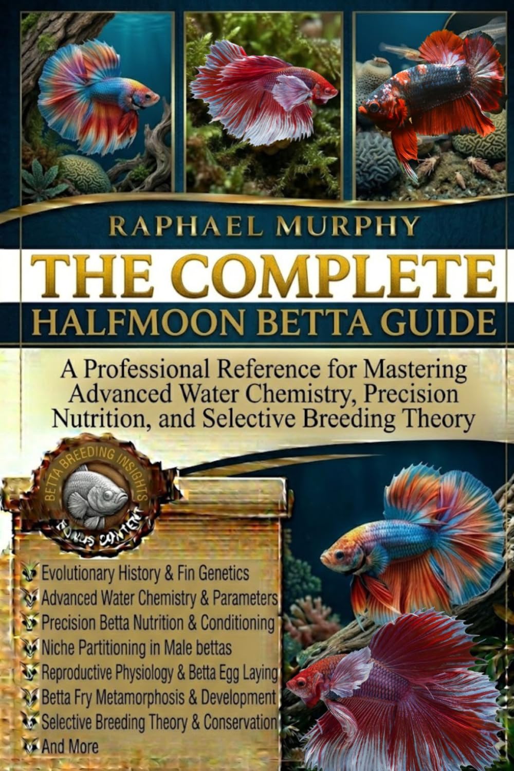 ler totalmente The Complete Halfmoon Betta Guide: A Professional Reference for Mastering Advanced Water Chemistry, Precision Nutrition, and Selective Breeding Theory