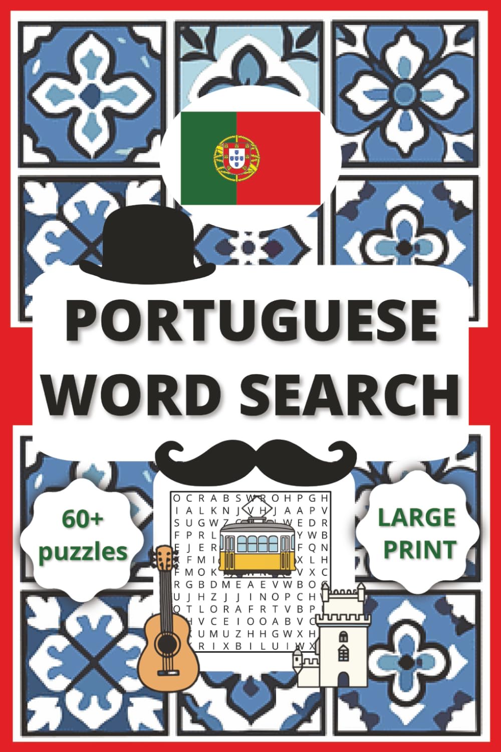 Relaxing and Learning Portuguese Word Search Book: Portuguese Word Search Large Print | 60+ Puzzles in European Portuguese | 6 × 9 Inches A Peaceful... for Adults & Seniors (Portuguese Edition) baixar o livro de graça