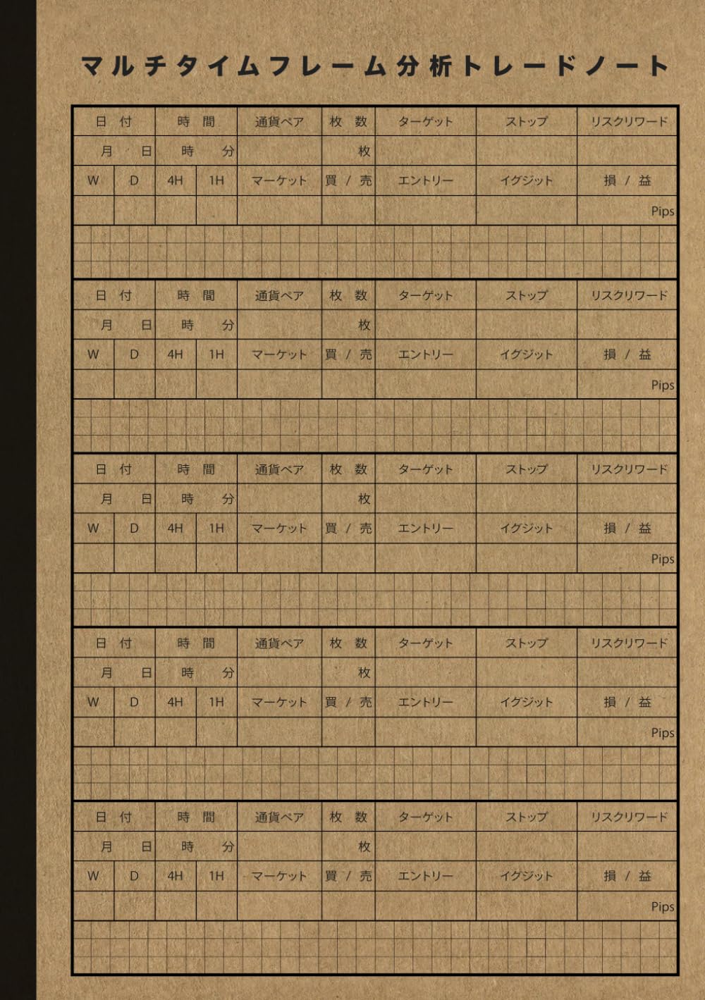 マルチタイムフレーム分析トレードノート カテゴリー5 (Japanese Edition) baixar livro de graça