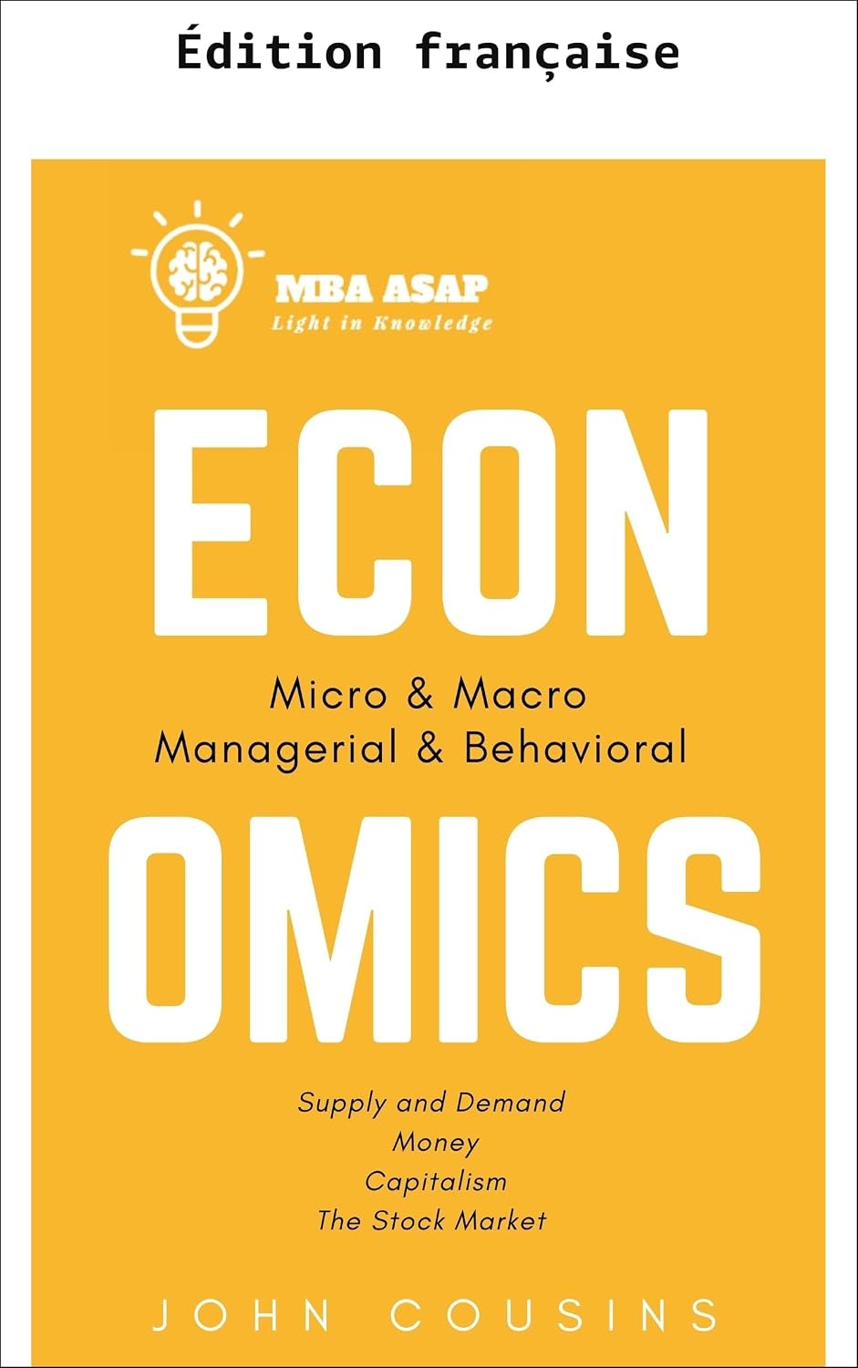 MBA ASAP Économie (French Edition) baixar o livro de graça
