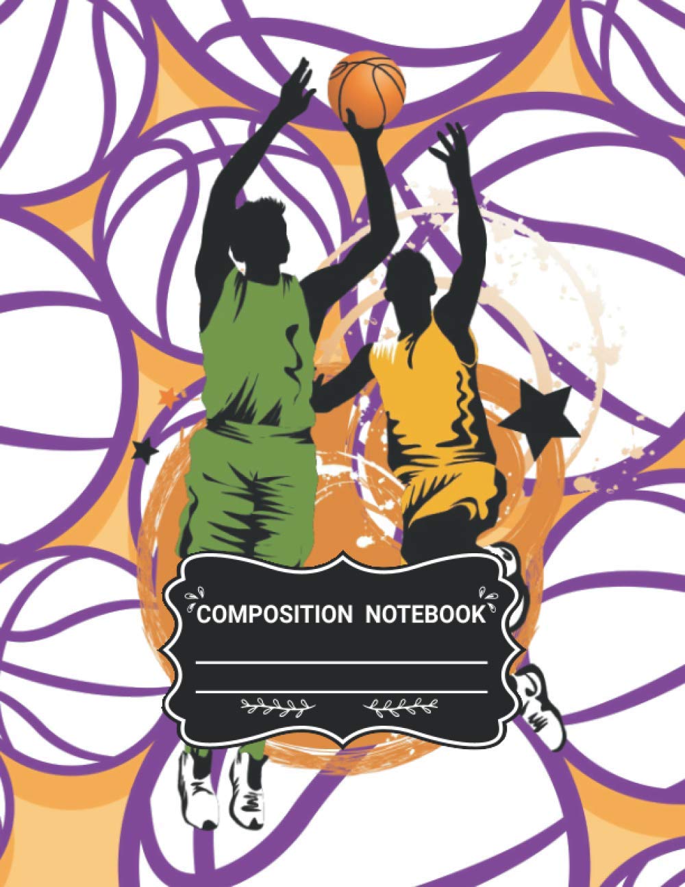 ler totalmente Composition Notebook: Basketball playbook Notebook Basketball Pattern College Wide Ruled Composition Journal - Great Gift Idea for Teachers, Students,... notebook kindergarten basketball trophy
