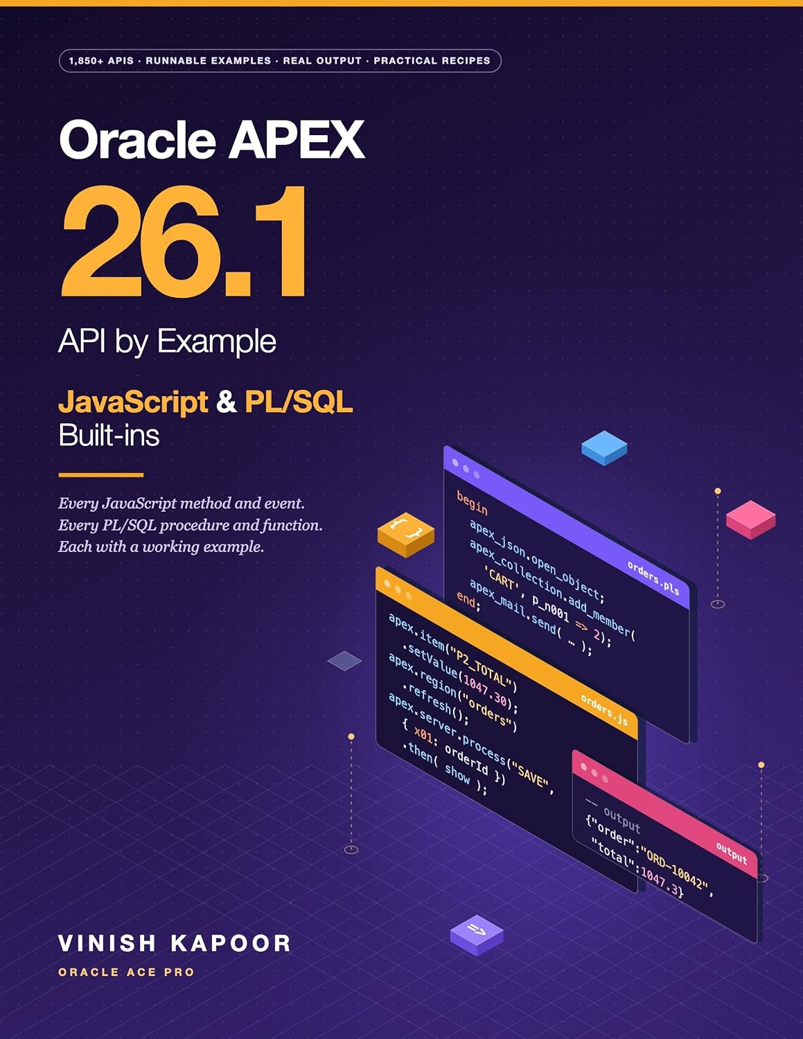 capítulo por capítulo baixar Oracle APEX 26.1 API by Example: JavaScript and PL/SQL Built-ins with Practical Examples (English Edition)