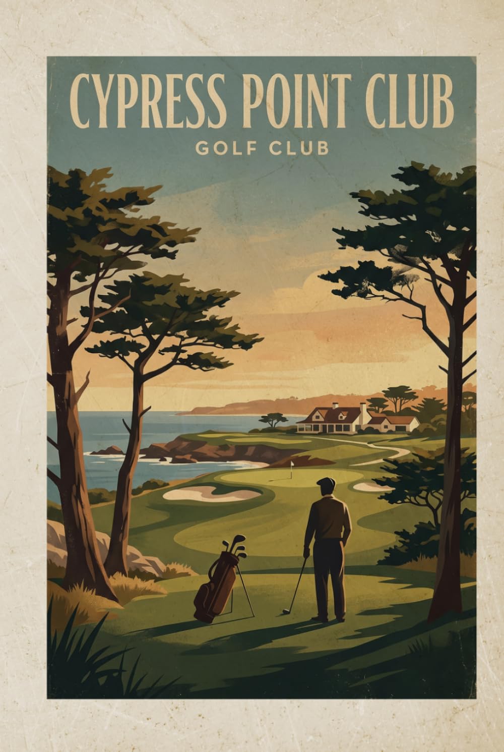 capítulo por capítulo baixar Point Nine Studio Golf Scorecard Journal: Cypress Point Golf Course Edition – Vintage Archive Logbook & Stats Tracker