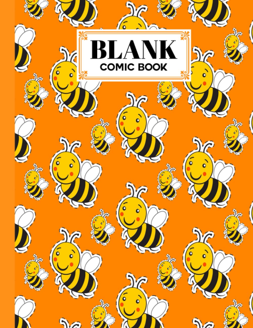 capítulo por capítulo baixar Blank Comic Book: Premium Bee Cover Blank Comic Book, Create Your Own Story, Journal, Notebook, Sketchbook for Kids and Adults, 120 Pages - Size 8.5" x 11" Notebook by Norbert Wunderlich
