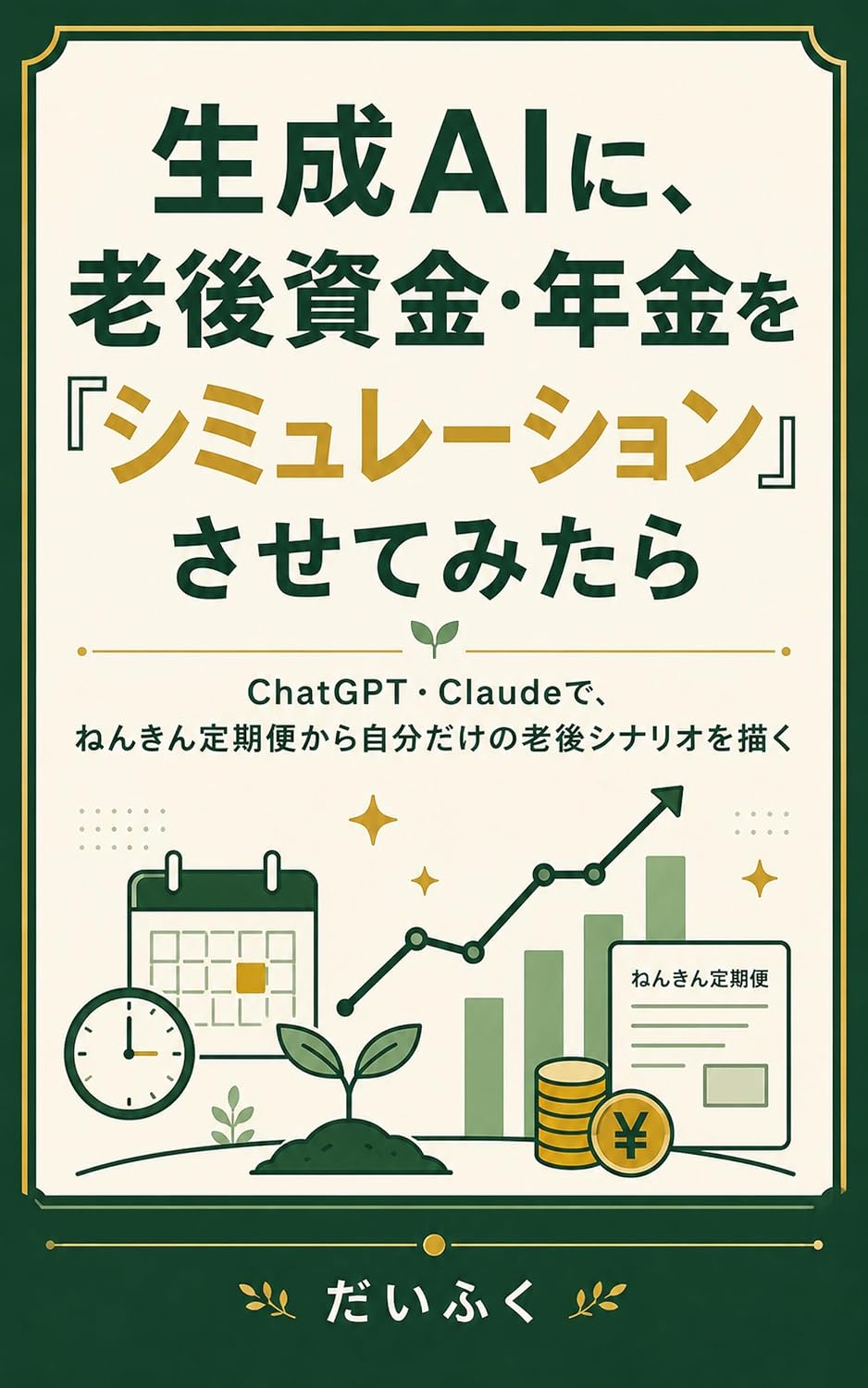 ler totalmente Seisei AI ni Rougo Shikin Nenkin wo Simulation Sasete Mitara: ChatGPT Claude de Nenkin Teikibin kara Jibun dake no Rougo Shinario wo Egaku (Japanese Edition)