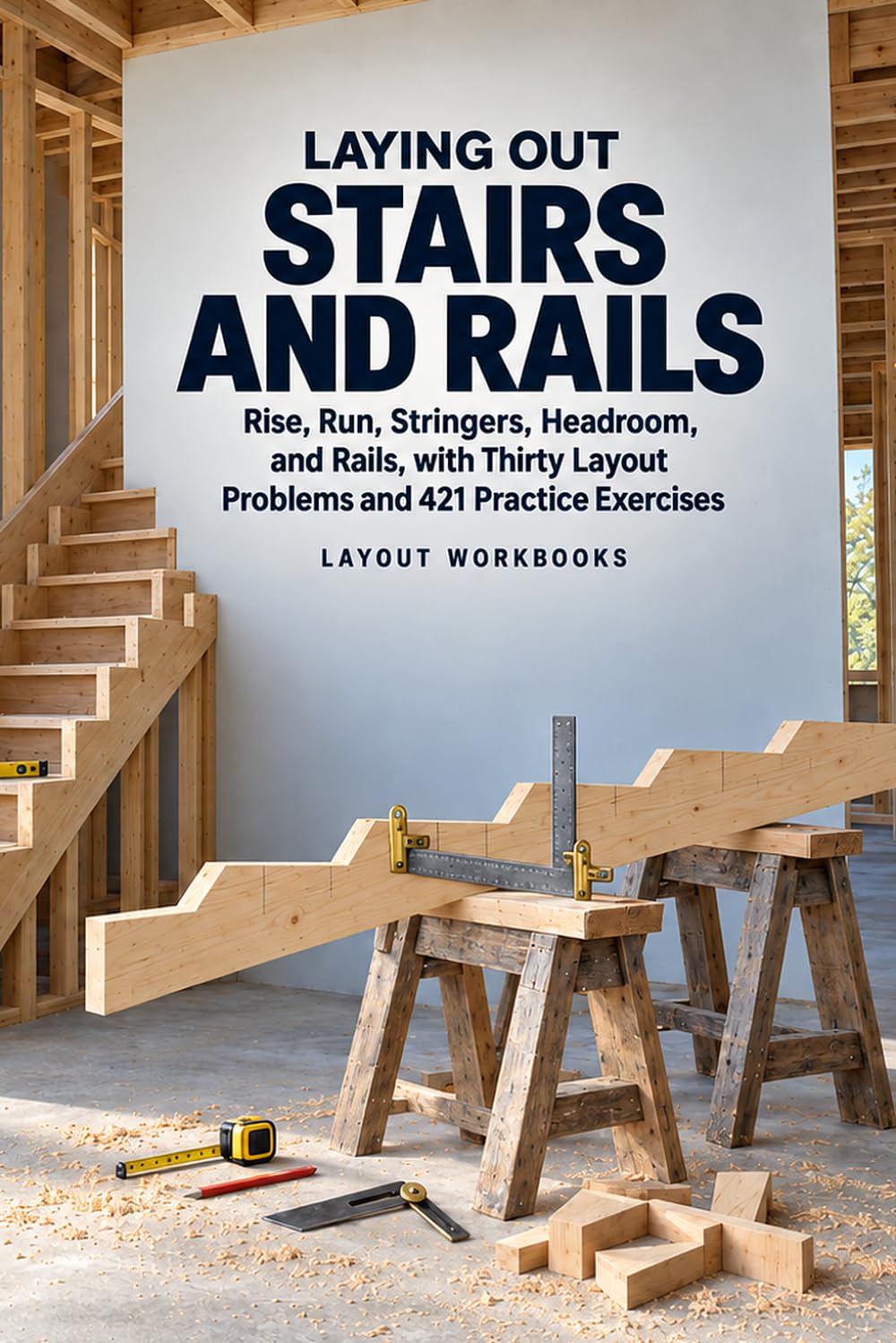 Laying Out Stairs and Rails: Rise, Run, Stringers, Headroom, and Rails, with Thirty Layout Problems and 421 Practice Exercises baixar livro de graça