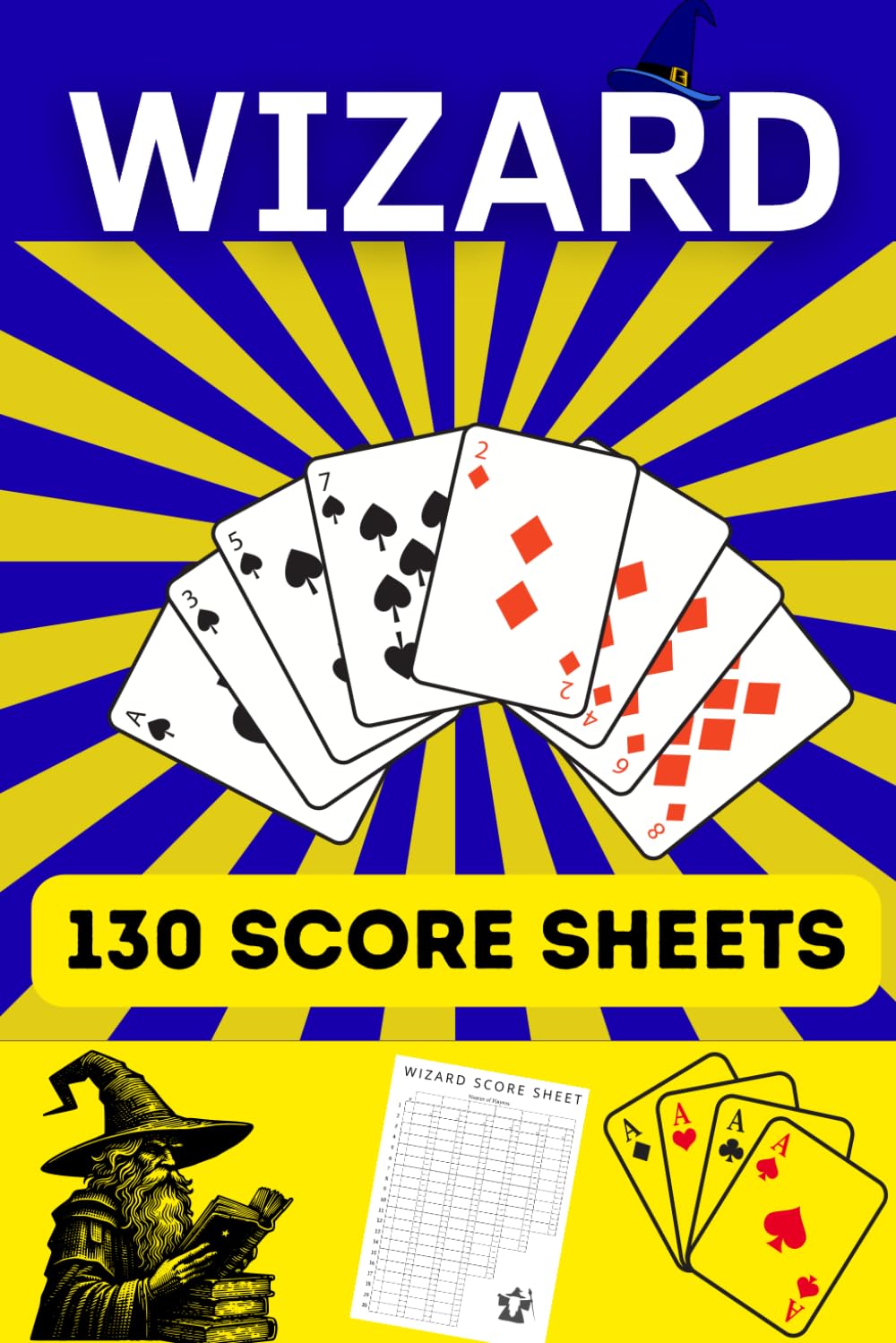 capítulo por capítulo baixar Wizard: track your game: Perfect for wizard fans- easy scoring for every round