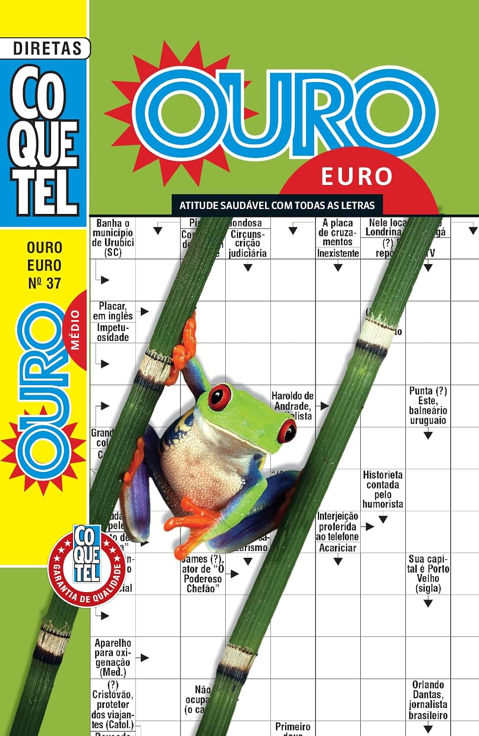 ler totalmente Livro Coquetel Ouro Euro Nível Médio Ed 37