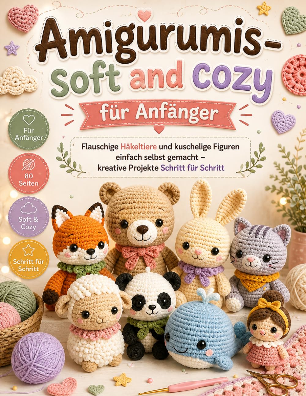 Amigurumis – soft and cozy für Anfänger: Flauschige Häkeltiere und kuschelige Figuren einfach selbst gemacht – kreative Projekte Schritt für Schritt (German Edition) baixar livro de graça