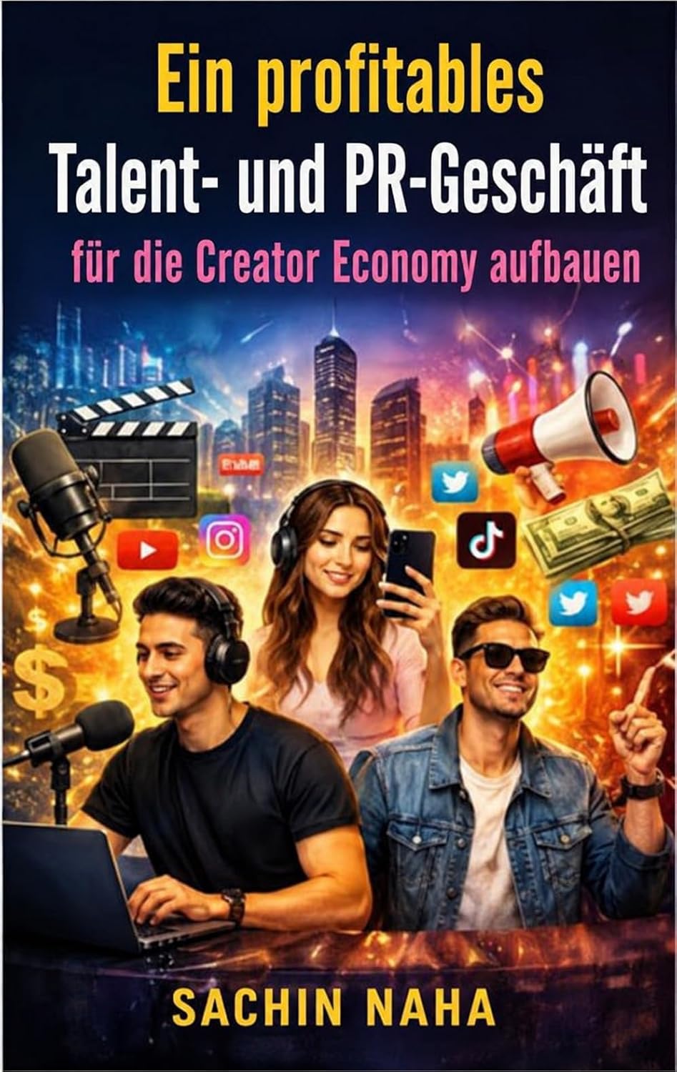 Ein profitables Talent- und PR-Geschäft für die Creator Economy aufbauen (German Edition) baixar o livro de graça