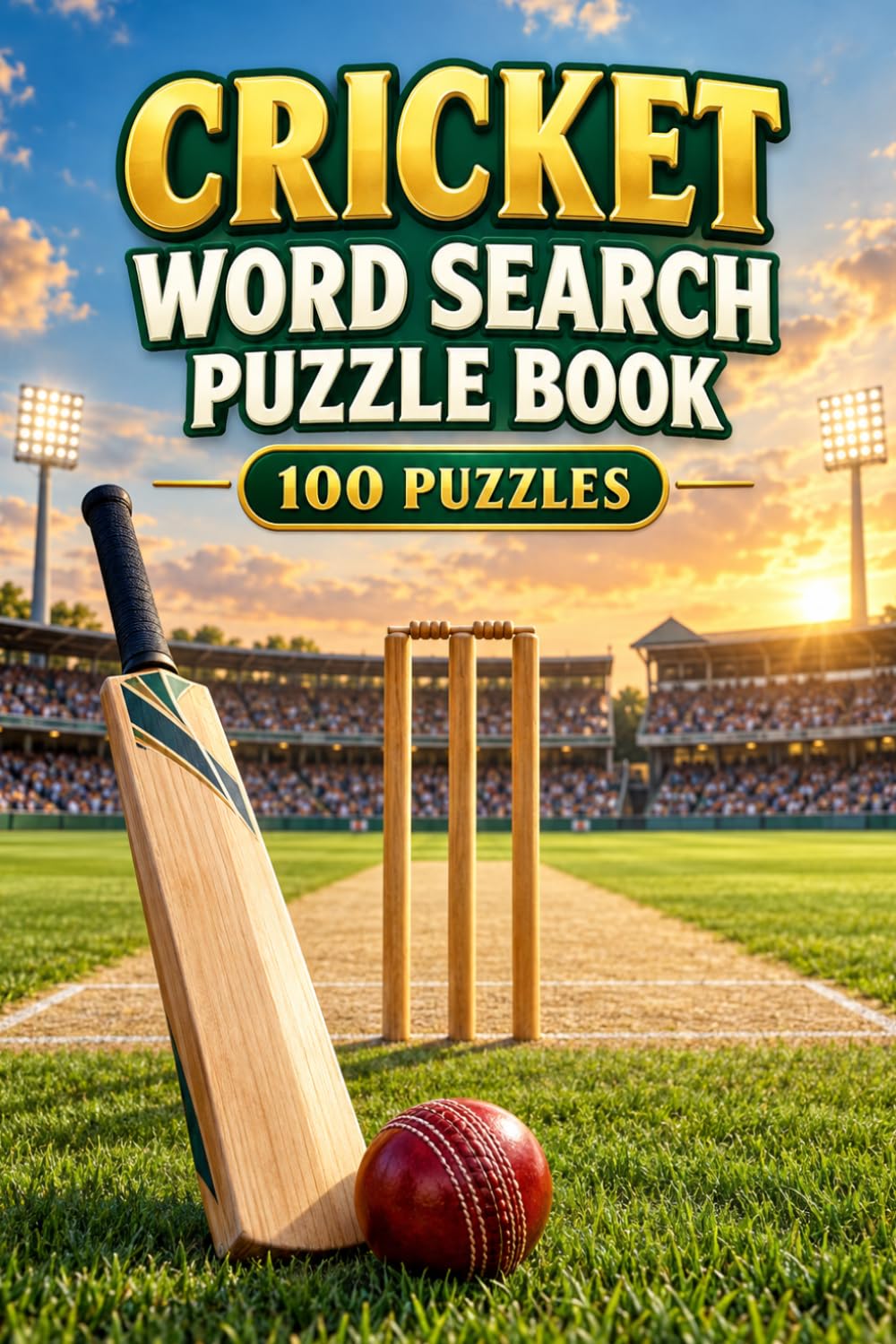 Cricket Word Search Puzzle Book: 100 Cricket Word Search Puzzles for Adults and Children baixar o livro de graça