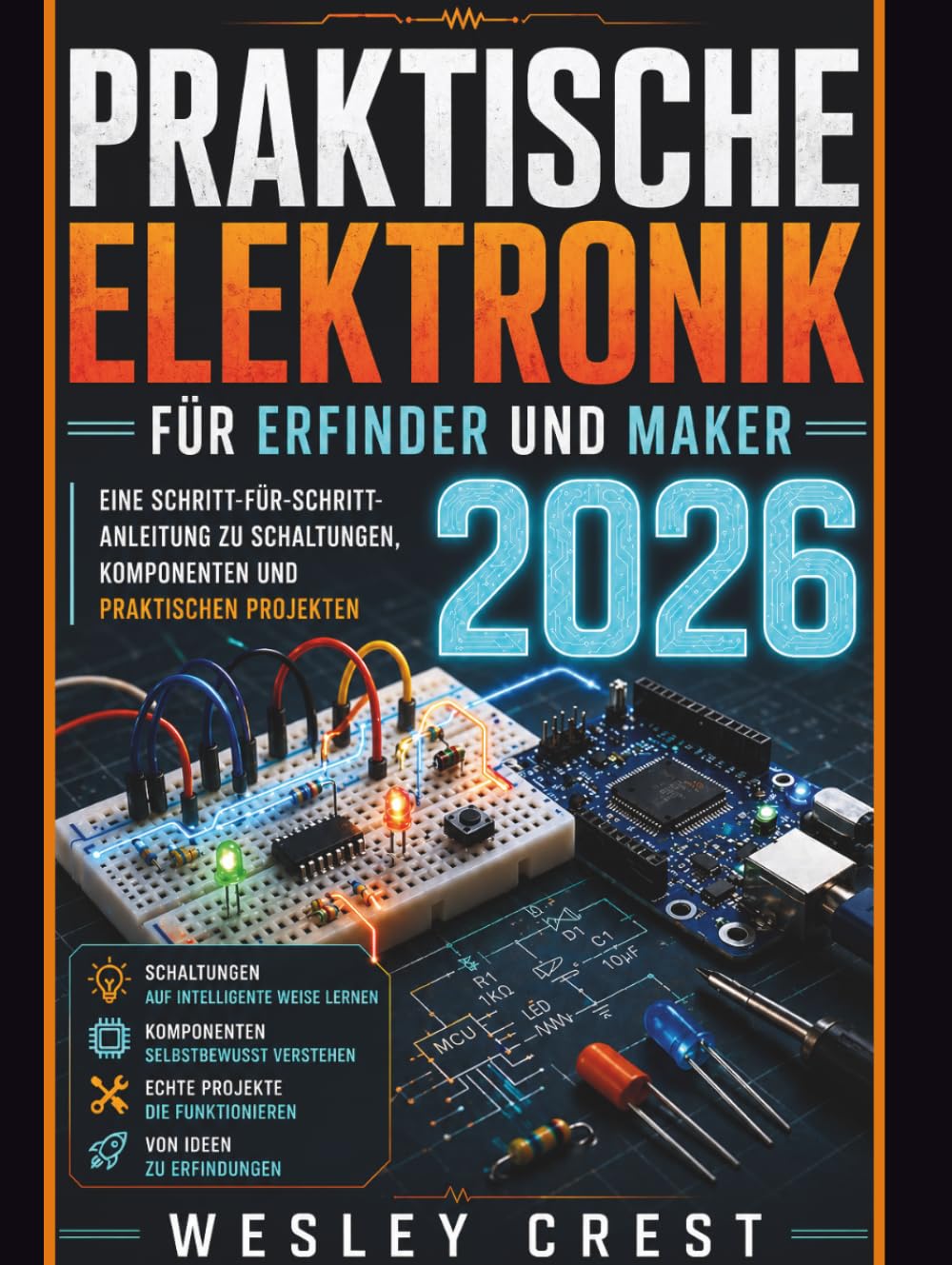ler totalmente Praktische Elektronik für Erfinder und Maker 2026: Eine Schritt-für-Schritt-Anleitung zu Schaltungen, Komponenten und realen Projekten (German Edition)