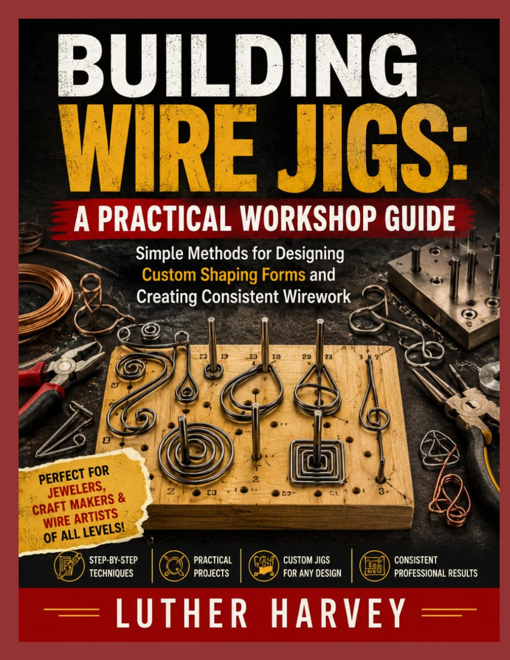 ler totalmente Building Wire Jigs: A PRACTICAL WORKSHOP GUIDE: Simple Methods for Designing Custom Shaping Forms and Creating Consistent Wirework