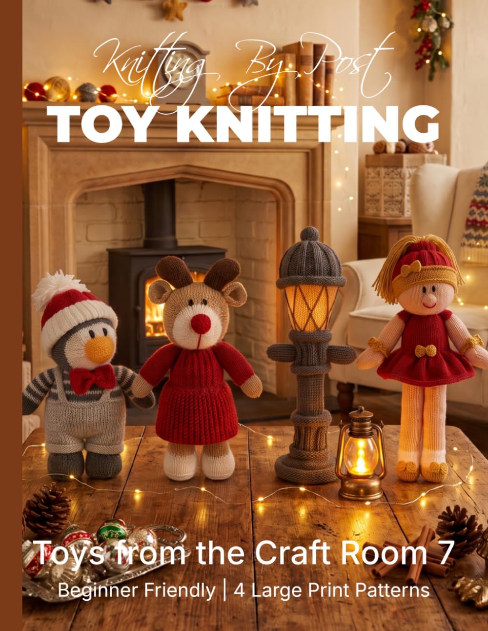 capítulo por capítulo baixar Knitting by Post: Toys From The Craft Room Part 7 – 4 Easy-to-Follow Large Print Toy Designs: Toy Knitting Patterns Large Print (LARGE PRINT Knitting by Post)