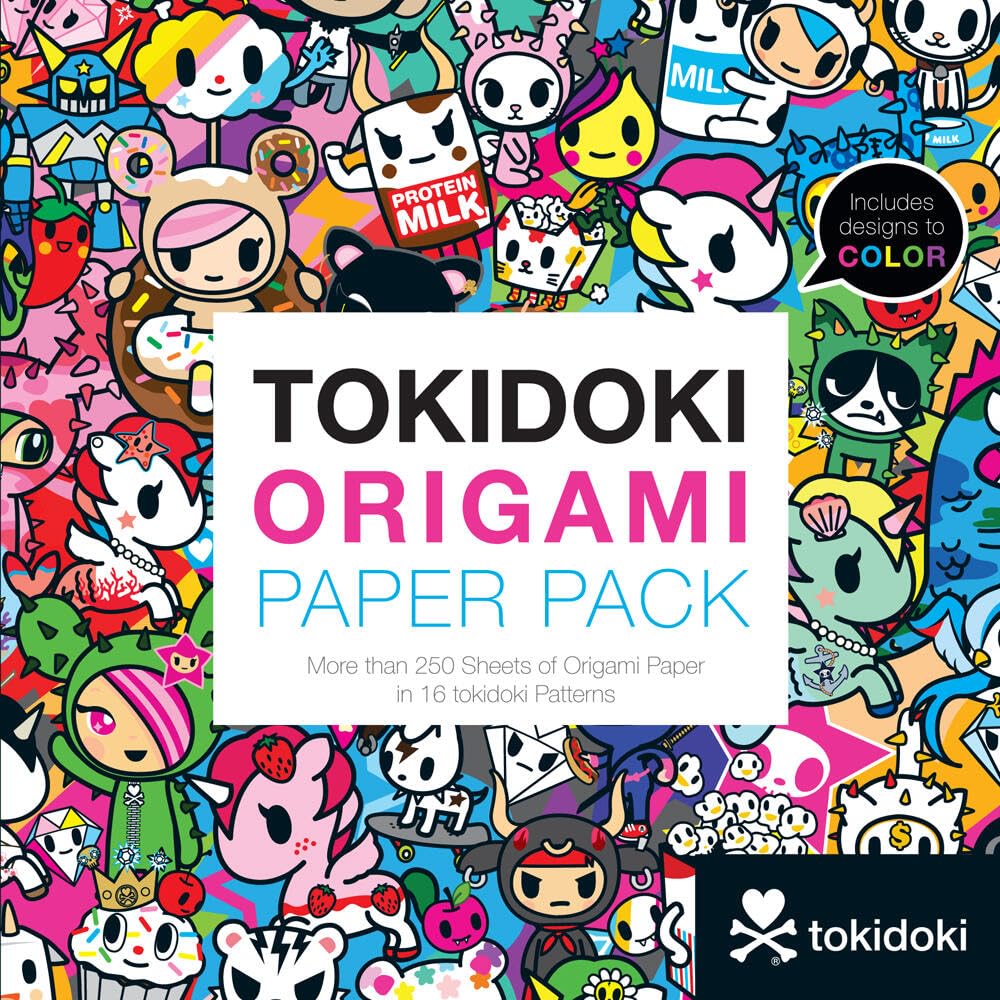 Tokidoki Origami Paper Pack: More Than 250 Sheets of Origami Paper in 16 Tokidoki Patterns baixar livro de graça