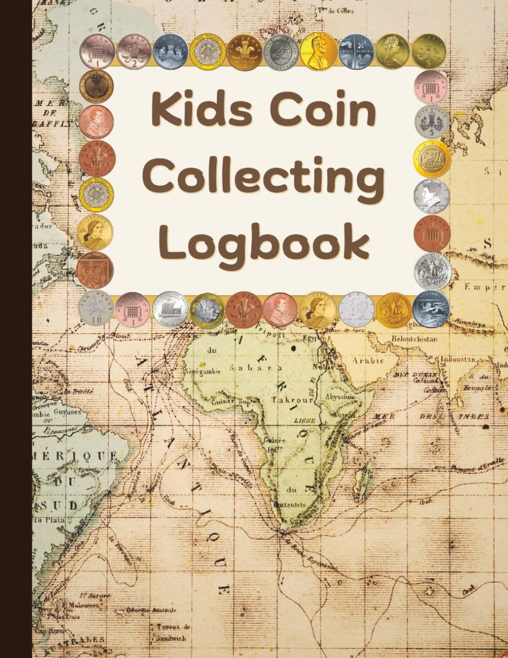 Kids Coin Collecting Logbook: Coinage Inventory Log Book for Young Children to Track, Record, and Organize their Collection | Fun Hobby Notebook for... | Detailed Numismatists Collector's Journal baixar livro de graça