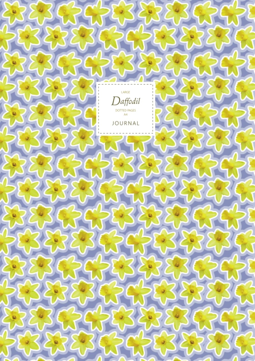 Daffodil Journal - Dotted Pages - A4 - Premium: (Lilac Edition) Flower Journal 192 dot grid page (A4 / 8.27x11.69 inches / 21x29.7cm / Large) baixar livro de graça