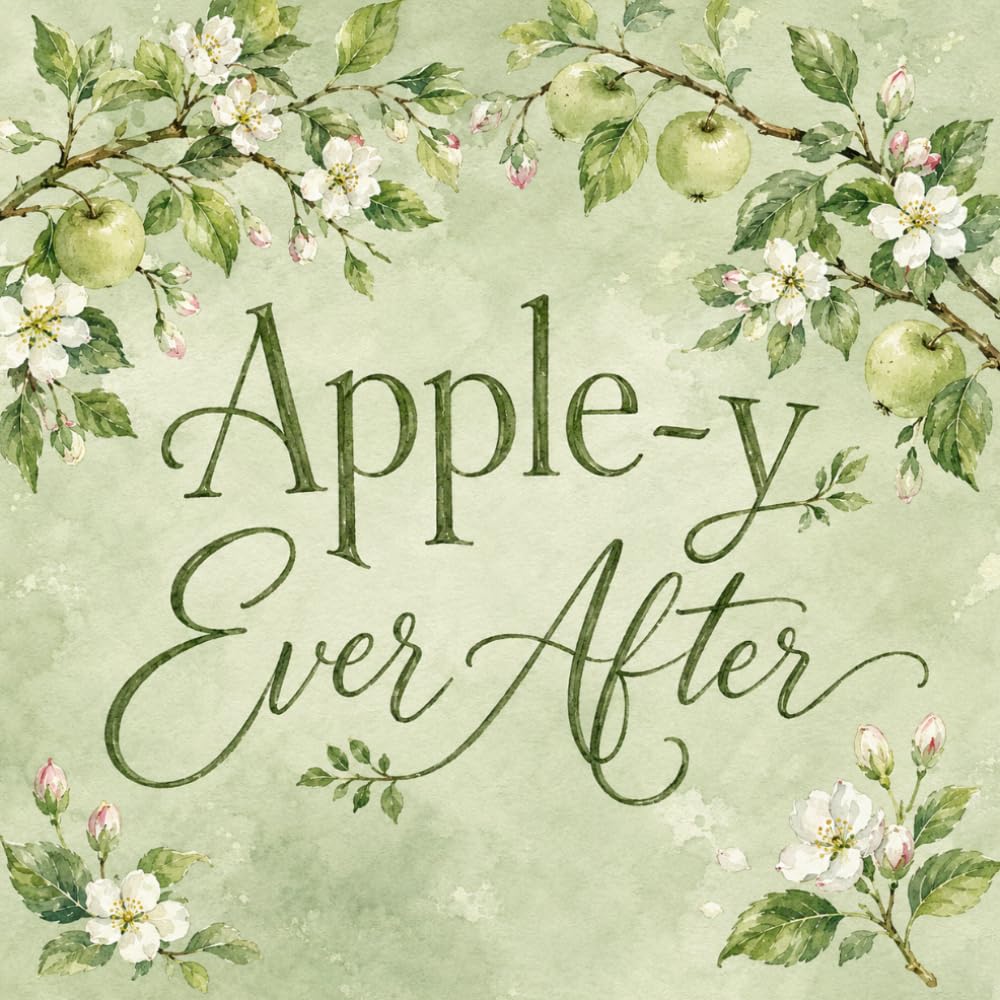 Apple-y Ever After: Apple Themed Bridal Shower Guest Book and Gift Log | Sage Green Orchard Blossom Design | 8.5 x 8.5 Inch Sign In Book for Wishes, Advice and Memories baixar livro de graça