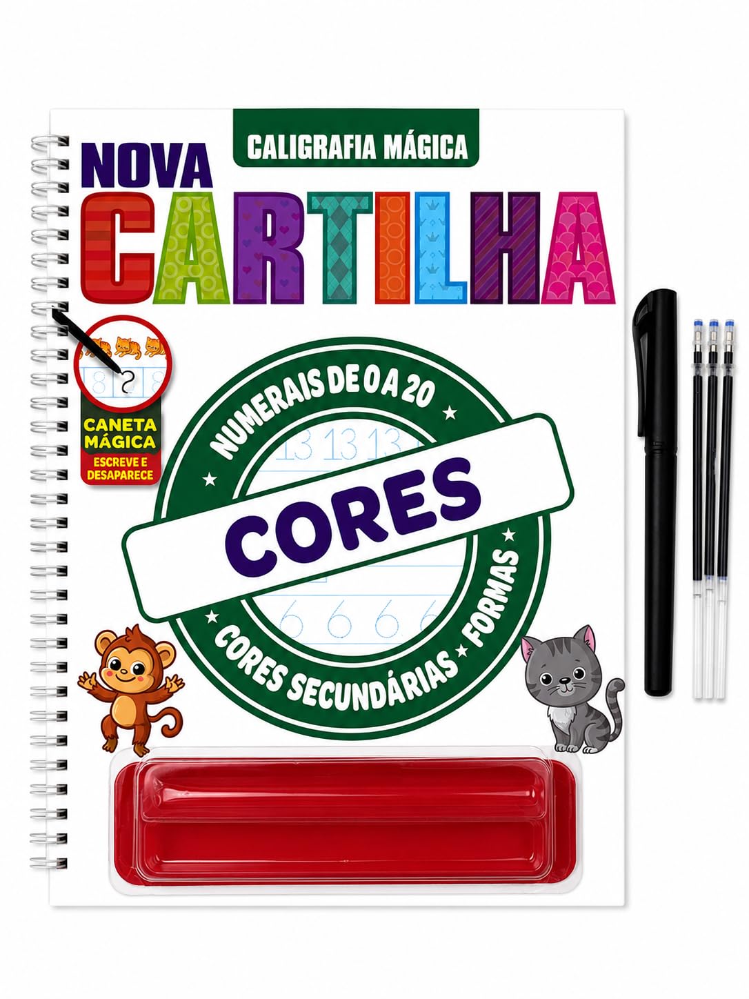 Caligráfia Mágica - Nova Cartilha - Cores baixar o livro de graça