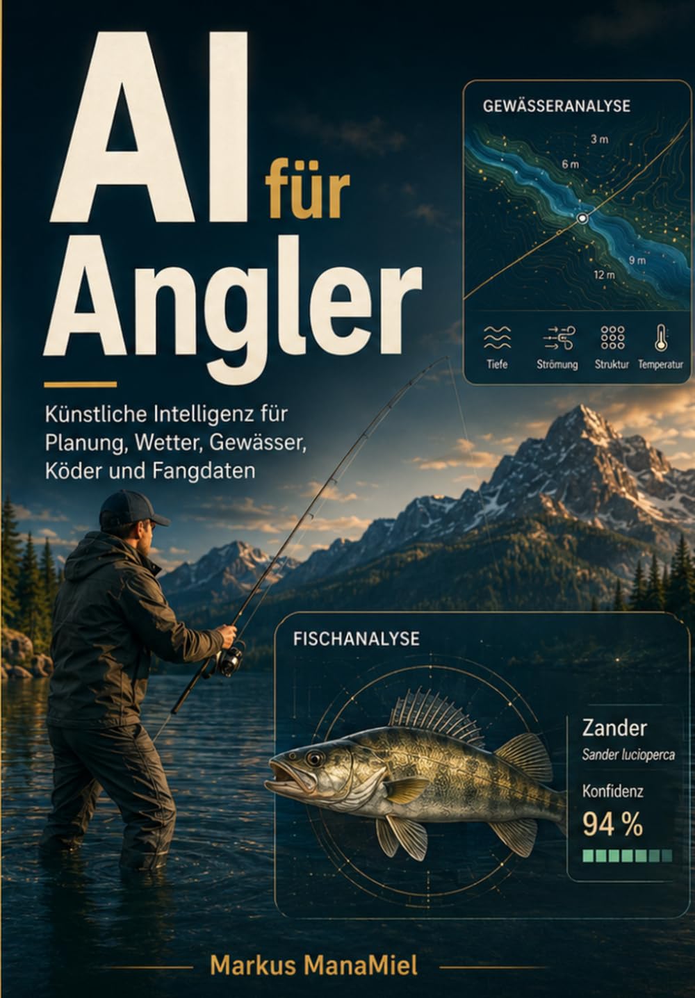 AI für Angler: Künstliche Intelligenz praktisch einsetzen für Planung, Gewässeranalyse, Wetter, Köderwahl und Fangdaten (German Edition) baixar livro de graça