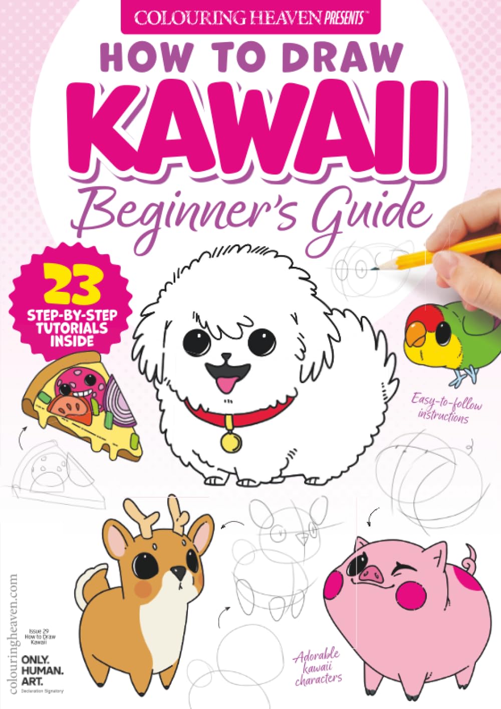 How to Draw Kawaii: Beginner's Guide: 23 Step-by-Step Tutorials by Artist Lailamon | Easy Drawing Book for Kids & Adults | Learn to Draw Animals, Food & Characters (Colouring Heaven Presents) baixar o livro de graça