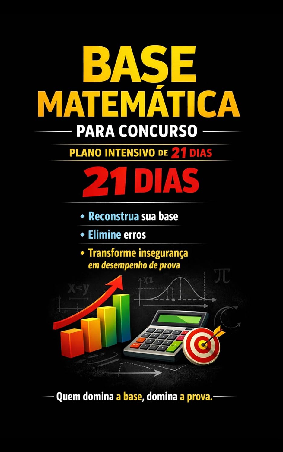 ler totalmente Base Matemática para Concurso: Plano Intensivo de 21 Dias: Reconstrua sua base, elimine erros e transforme insegurança em desempenho de prova