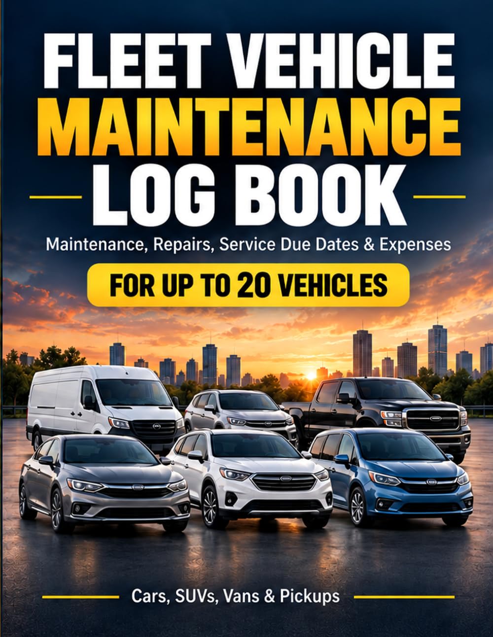 capítulo por capítulo baixar Fleet Vehicle Maintenance Log Book: Maintenance, Repairs, Service Due Dates & Expenses for Up to 20 Vehicles