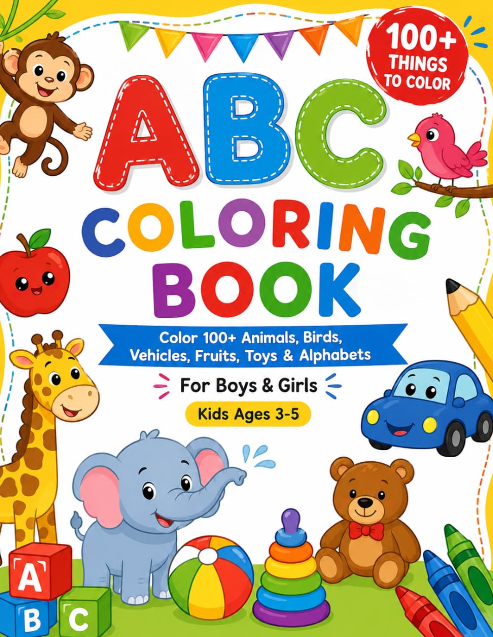 capítulo por capítulo baixar ABC Colouring Book | Fun Learning and Colouring Workbook for Kids Ages 2–5 | Big Alphabet Letters to Colour, Trace, and Recognise | Books for Toddlers & Preschoolers