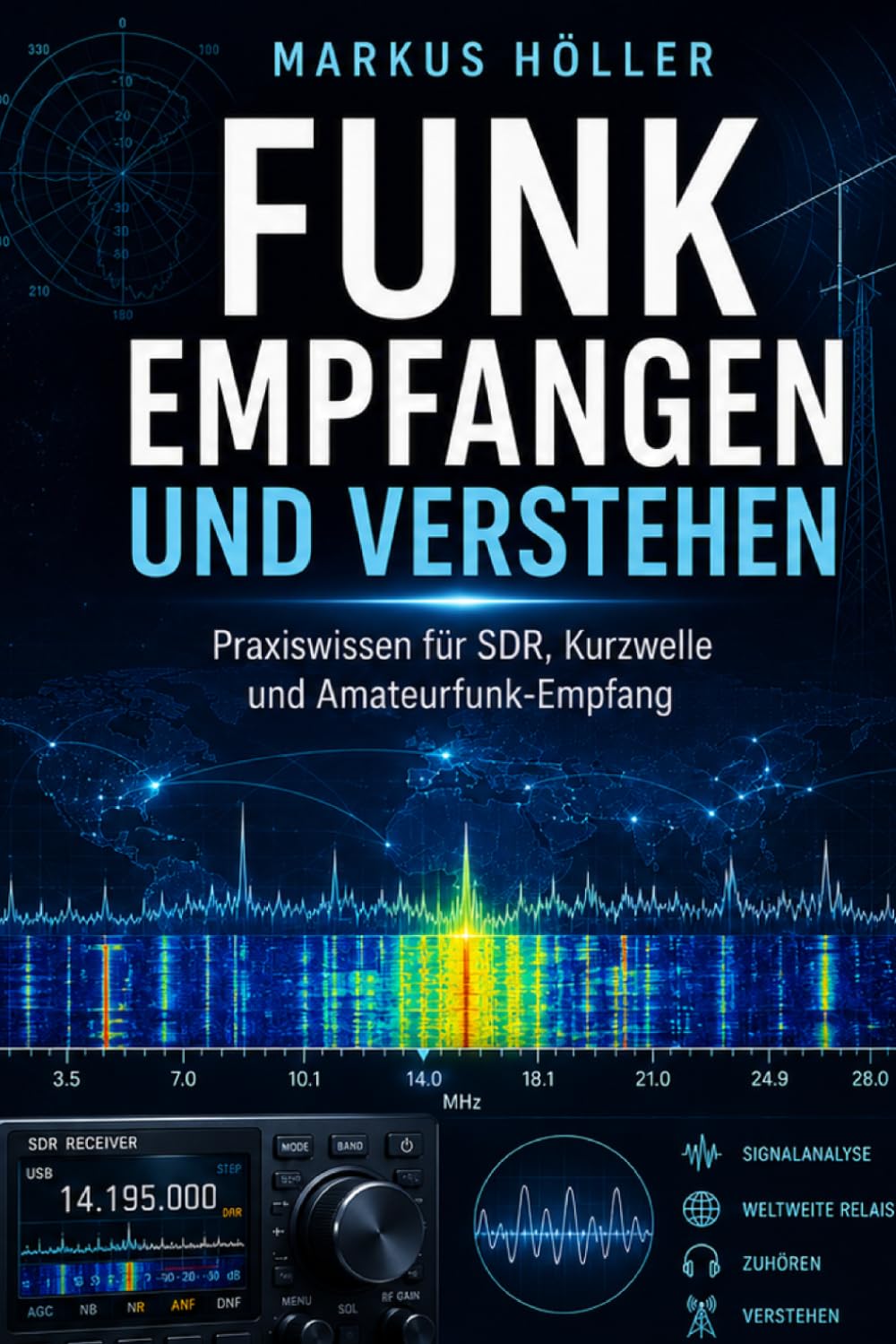 ler totalmente Funk empfangen und verstehen: Der praktische Einstieg in SDR, Antennen, Kurzwelle, digitale Signale und Amateurfunk Vom ersten Rauschen bis zur eigenen Empfangsstation - Funktechnik einfach erklärt
