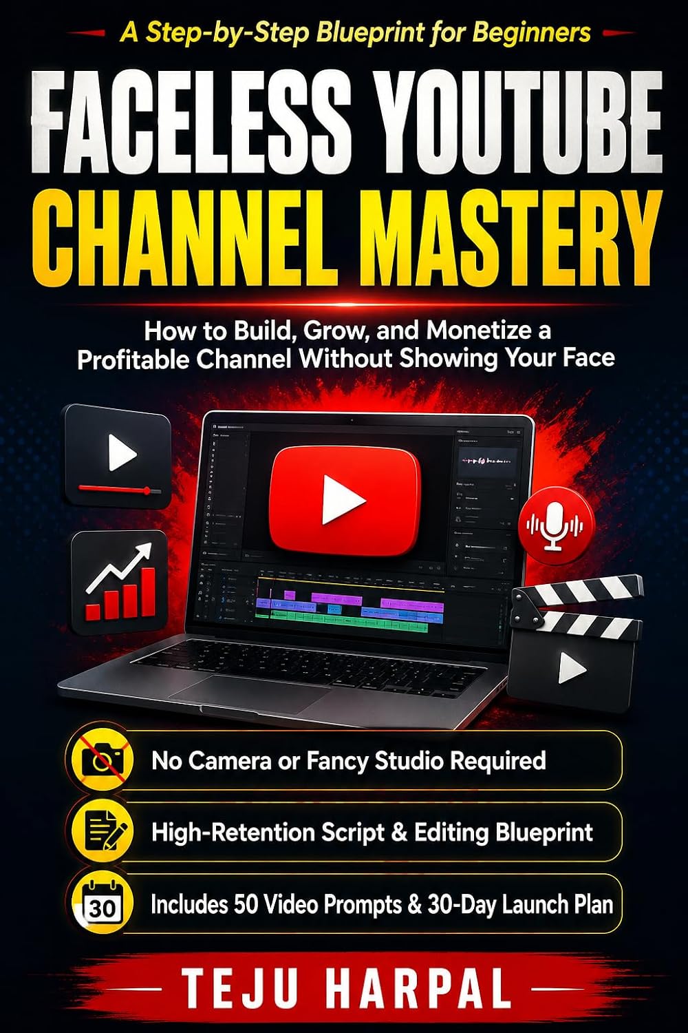 ler totalmente FACELESS YOUTUBE CHANNEL MASTERY: A Step-by-Step Blueprint to Build, Grow, and Monetize a Profitable YouTube Channel Without Showing Your Face (English Edition)