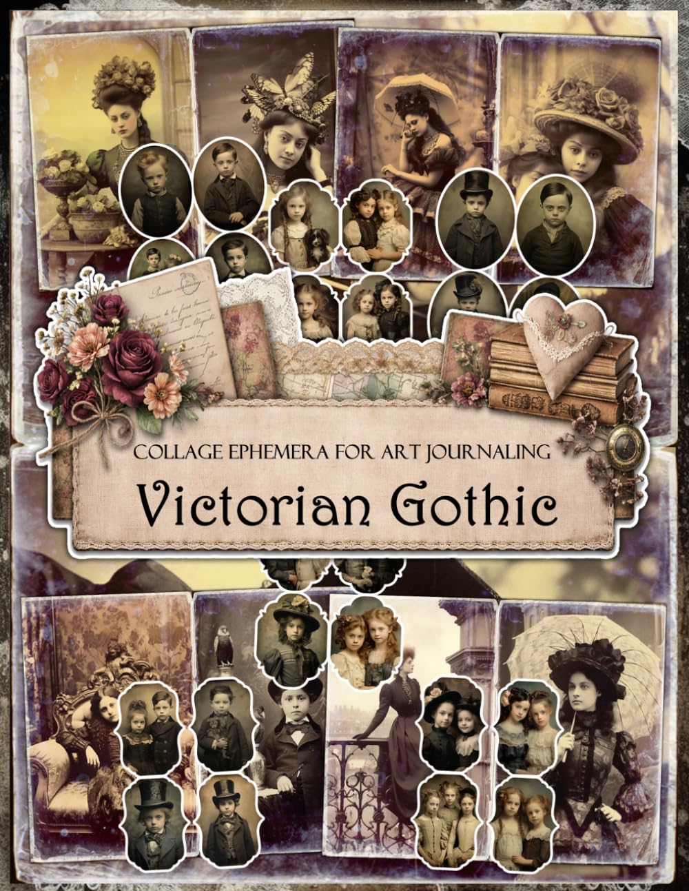 capítulo por capítulo baixar Victorian Gothic Ephemera Book: Vintage Victorian Collage Papers for Junk Journaling, Scrapbooking & Art