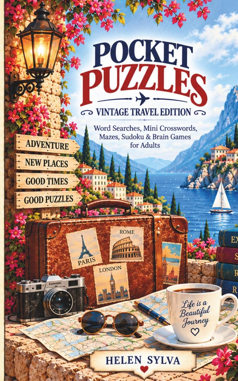 Vintage Pocket Size Activity Book for Adults & Seniors: 84 Relaxing Puzzles, Games & Brain Activities for Travel, Waiting Rooms, Quiet Moments and Everyday Fun baixar o livro de graça