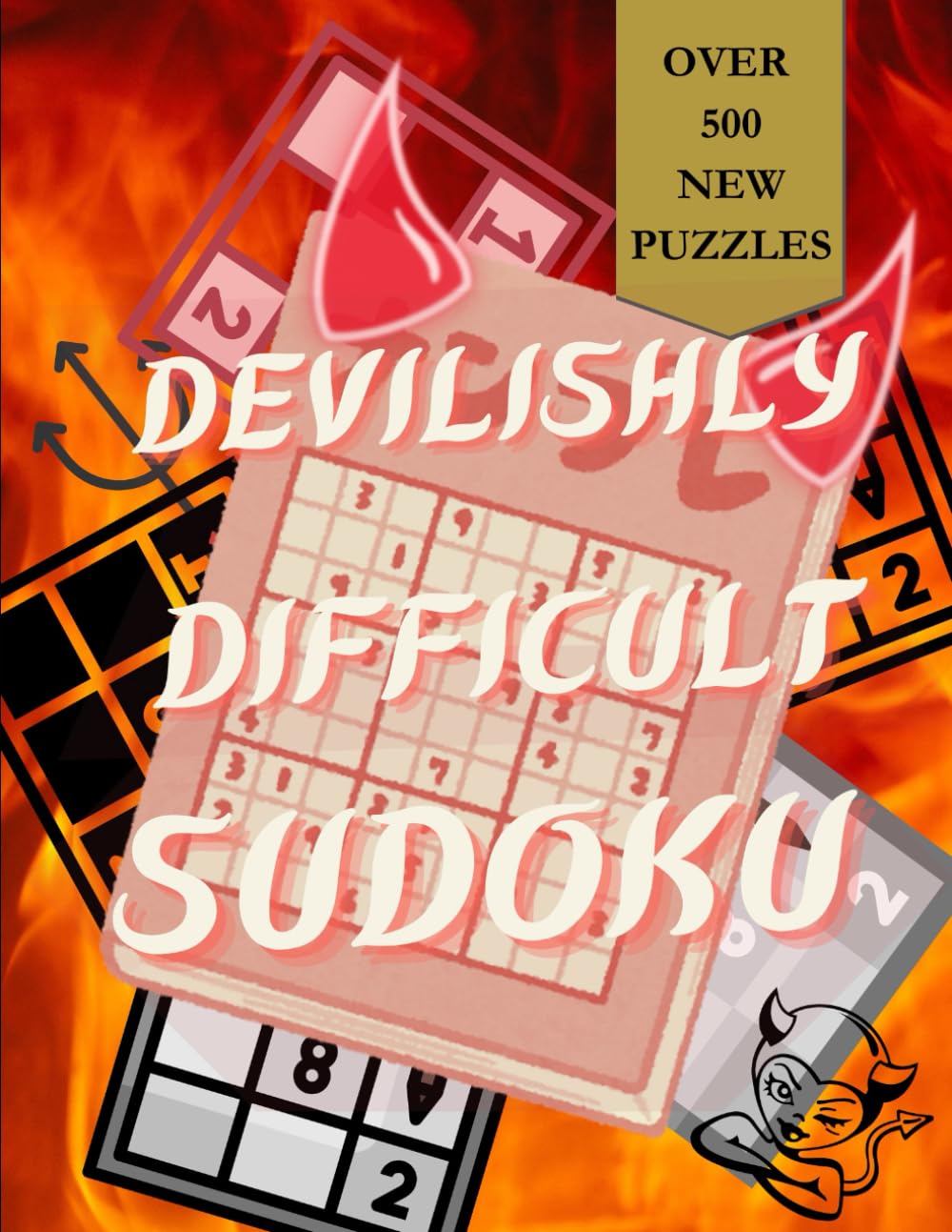 ler totalmente Devilishly Difficult Sudoku Puzzles: Over 500 New Puzzles