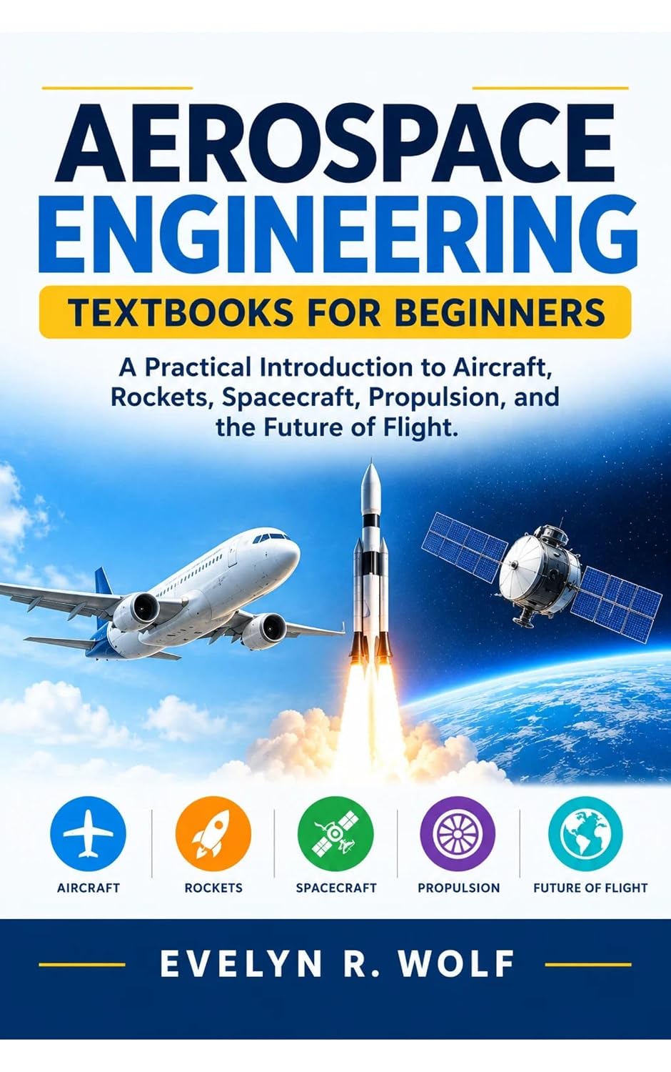 ler totalmente AEROSPACE ENGINEERING TEXTBOOKS FOR BEGINNERS: A Practical Introduction to Aircraft, Rockets, Spacecraft, Propulsion, and the Future of Flight. (ENGINEERING GUIDE SERIES) (English Edition)