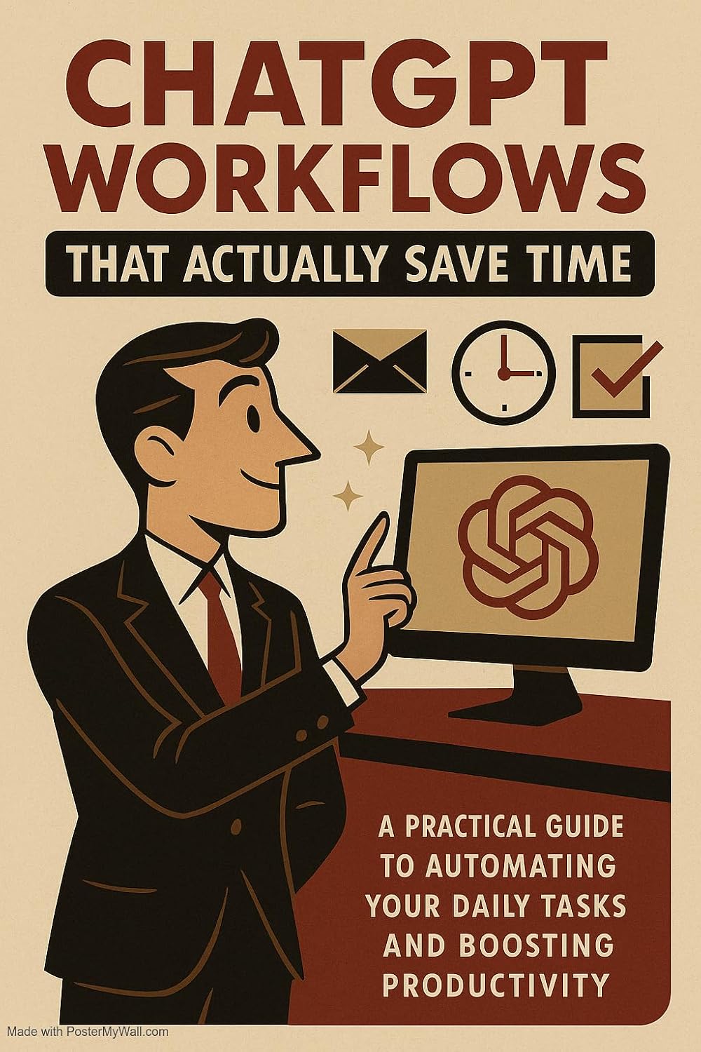 CHATGPT WORKFLOWS THAT ACTUALLY SAVE TIME: A Practical Guide to Automating Your Daily Tasks and Boosting Productivity (English Edition) baixar o livro de graça