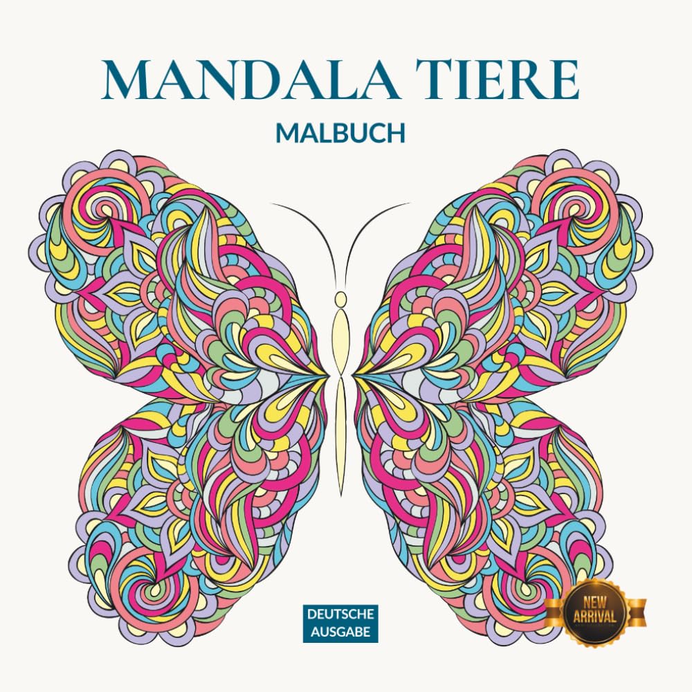 ler totalmente Mandala Animals – Malbuch für Kinder und Erwachsene: ein Malbuch mit Mandala-Tieren und spannenden Fakten zur Stressbewältigung (Portuguese Edition)