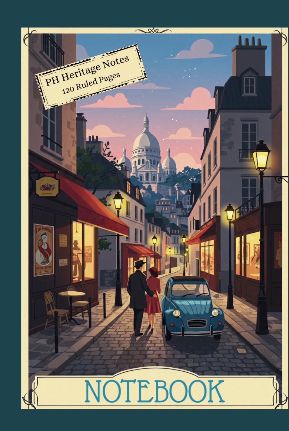 capítulo por capítulo baixar Notebook: Vintage & Retro Journal, Timeless Design - Classic Diary: Your Inspiring Daily Companion and the Perfect Gift for Friends and Family, 120 Pages, 6" x 9"