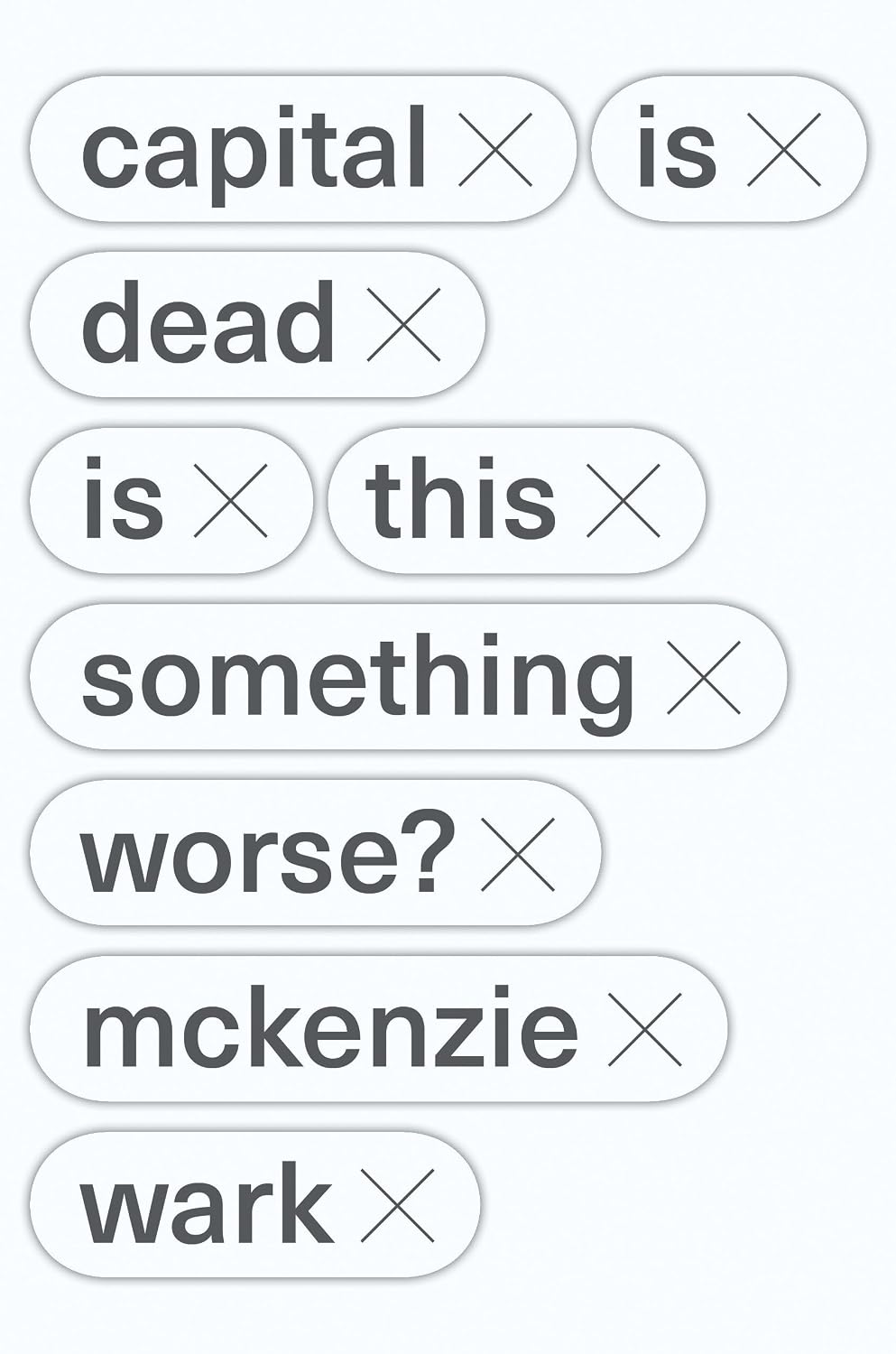 ler totalmente Capital Is Dead: Is This Something Worse?