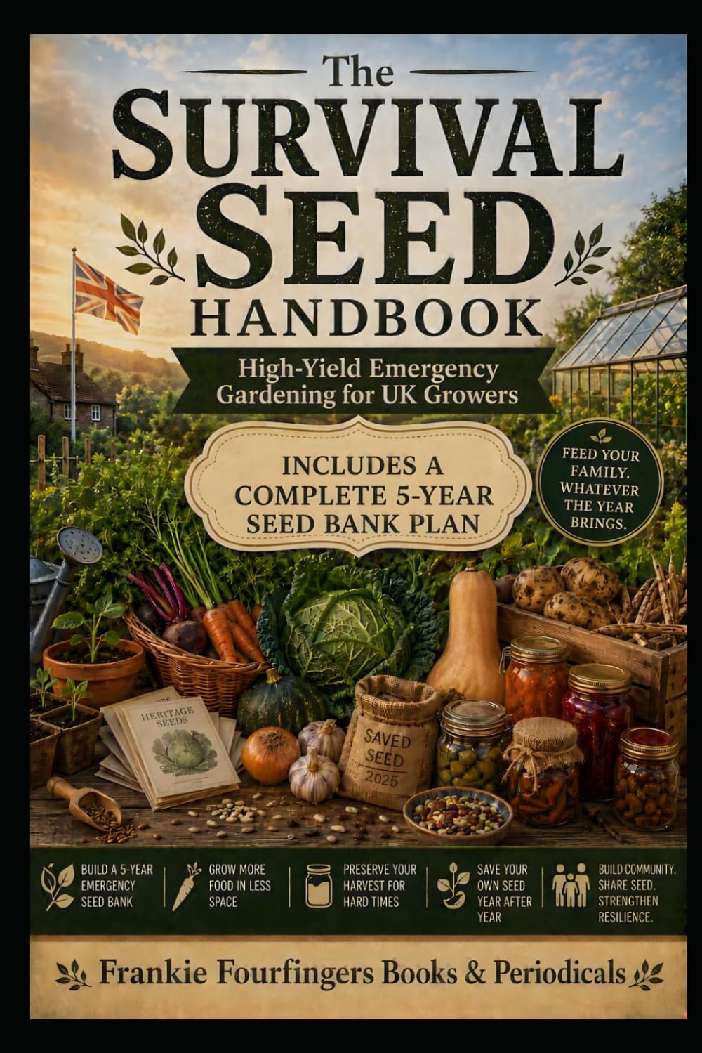 The Survival Seed Handbook: High Yield Emergency Gardening for UK Growers baixar livro de graça