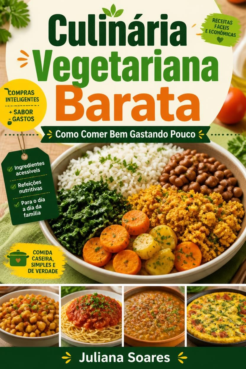 Culinária Vegetariana Barata: Como Comer Bem Gastando Pouco baixar o livro de graça
