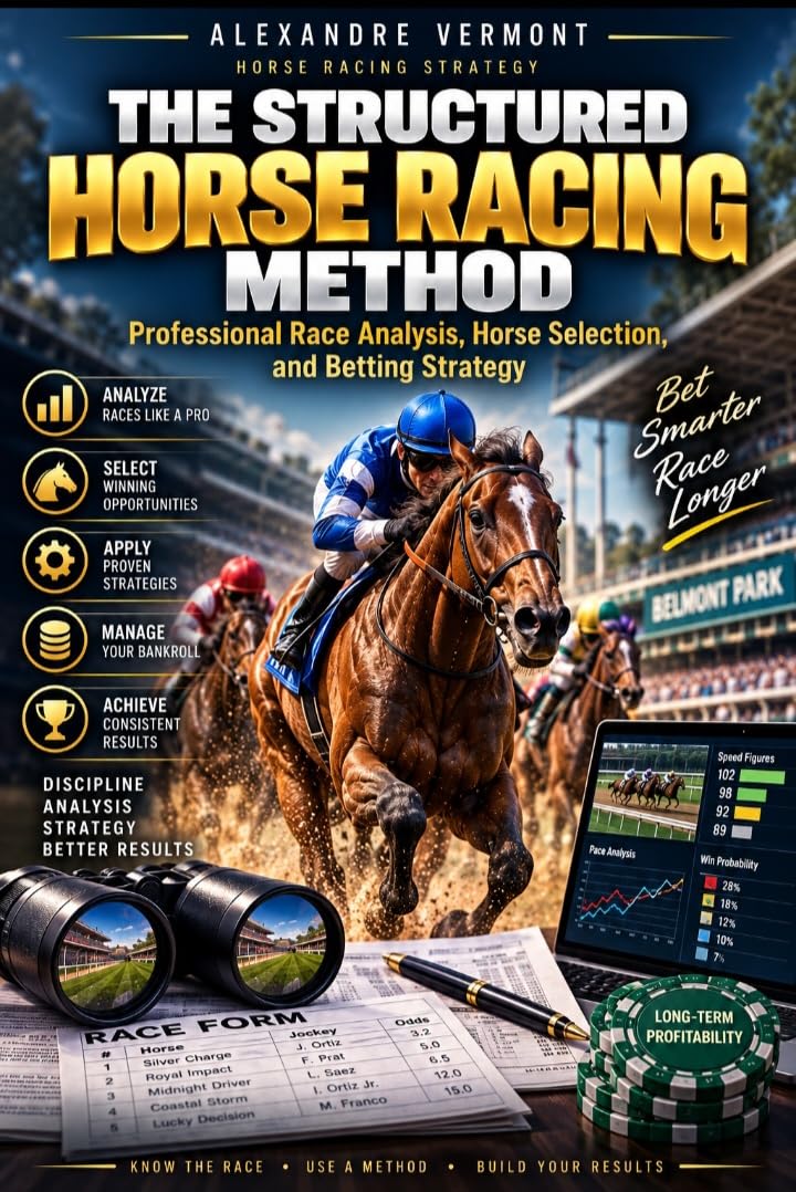 ler totalmente THE STRUCTURED HORSE RACING METHOD: Professional Race Analysis, Horse Selection, and Betting Strategy (English Edition)