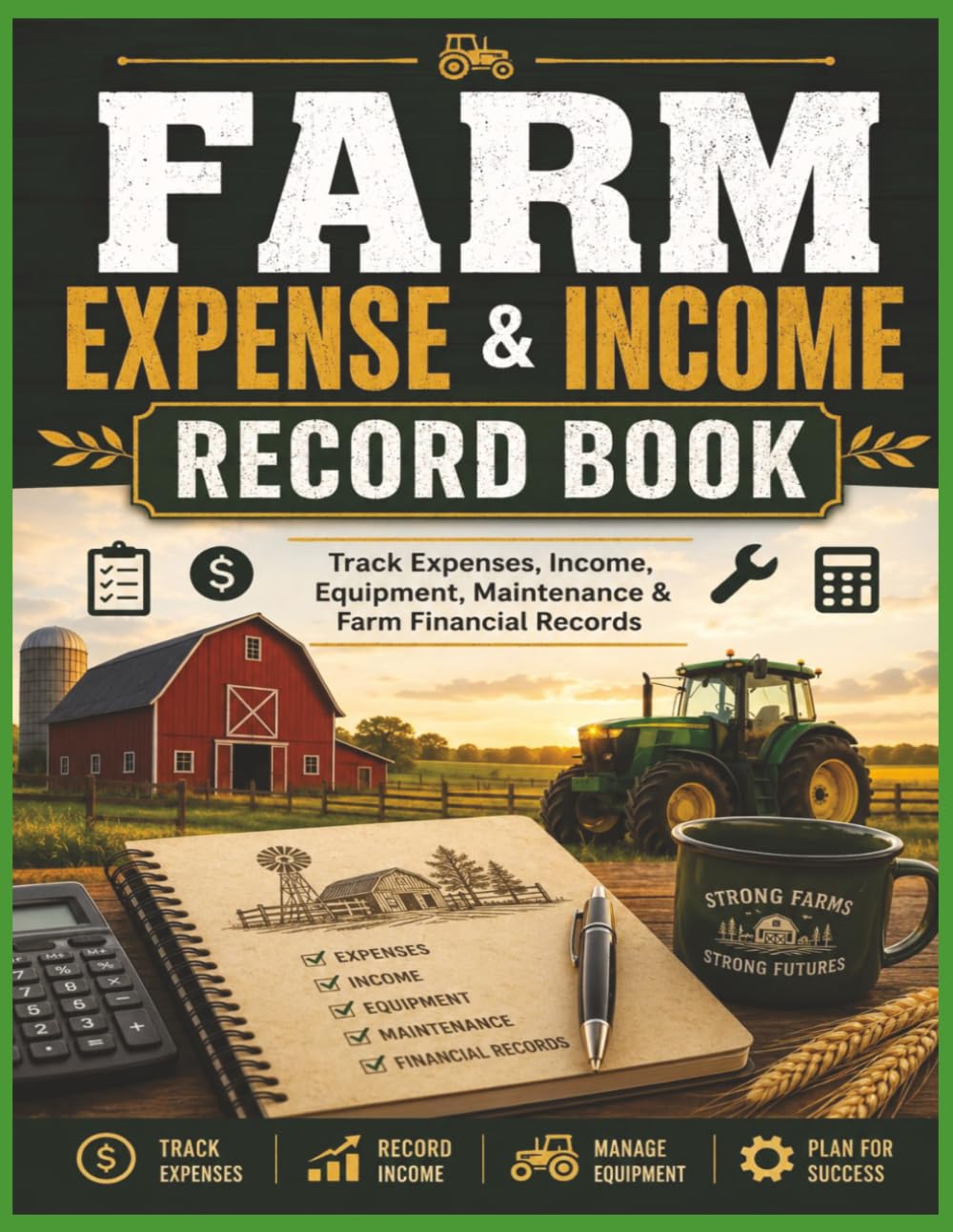 capítulo por capítulo baixar Farm Expense & Income Record Book: Track Farm Expenses, Income, Equipment, Maintenance, Assets, and Financial Records for Farms, Ranches, and Homesteads