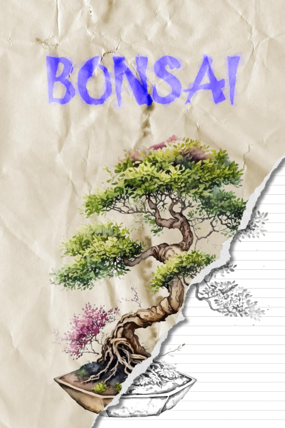 Bonsai | Notebook: Japanese tree | Your notes must be unique | 80 special pages with hand-drawn graphics | Line baixar o livro de graça