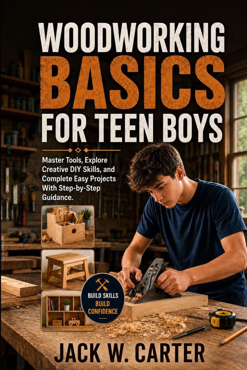 Woodworking Basics for Teen Boys: aster Tools, Explore Creative DIY Skills, and Complete Easy Projects With Step-by-Step Guidance. baixar o livro de graça