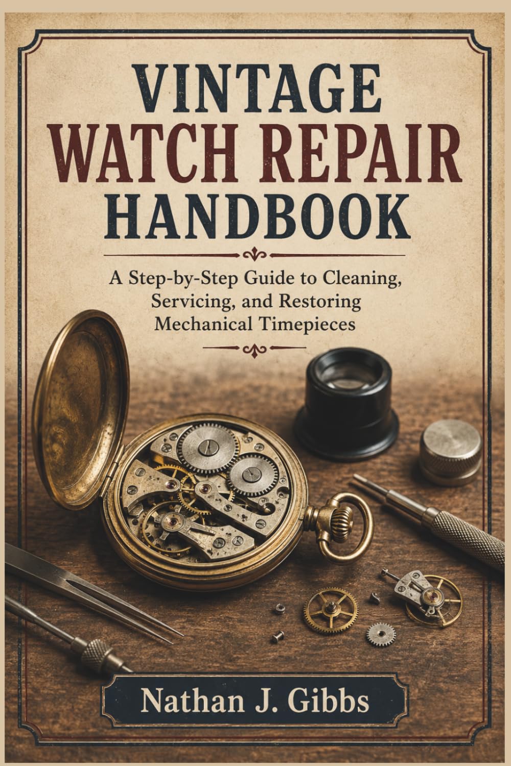 ler totalmente Vintage Watch Repair Handbook: A Step-by-Step Guide to Cleaning, Servicing, and Restoring Mechanical Timepieces