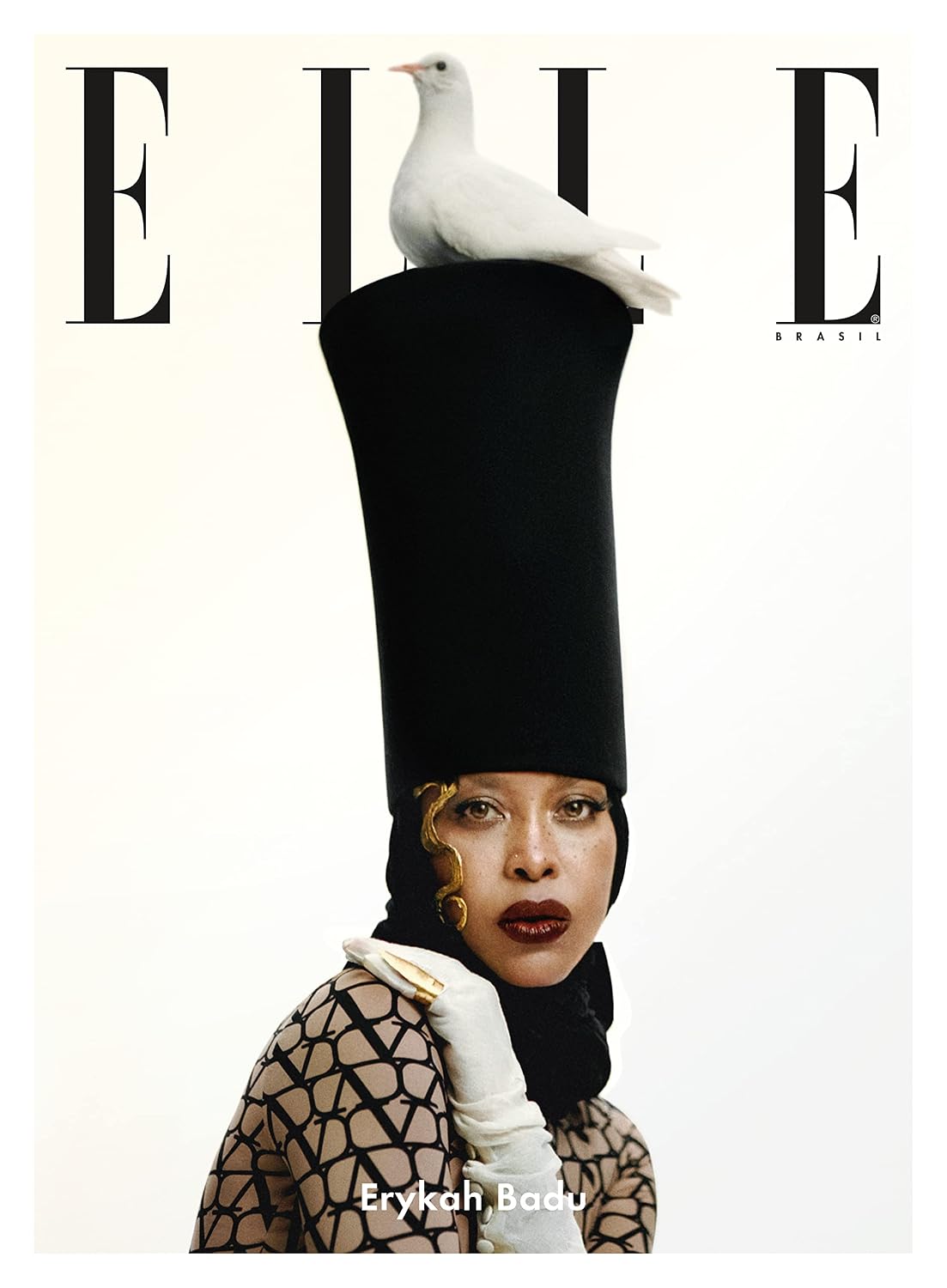 ELLE Brasil Vol. 12: Capa 01 - Erykah Badu - Pomba: 1 baixar livro de graça