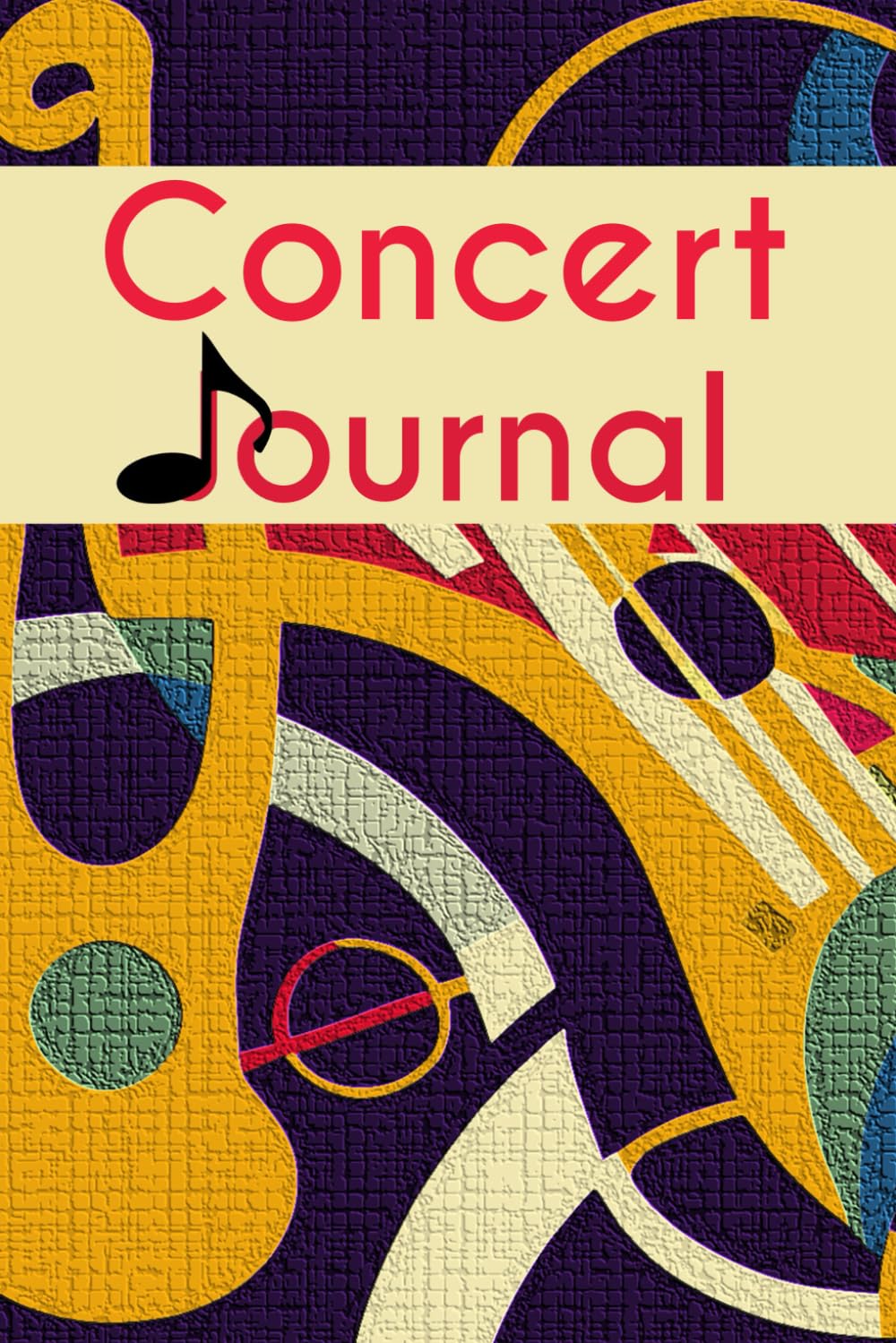 Concert Journal: Music Events Notebook: Keep track of your live music memories. baixar livro de graça