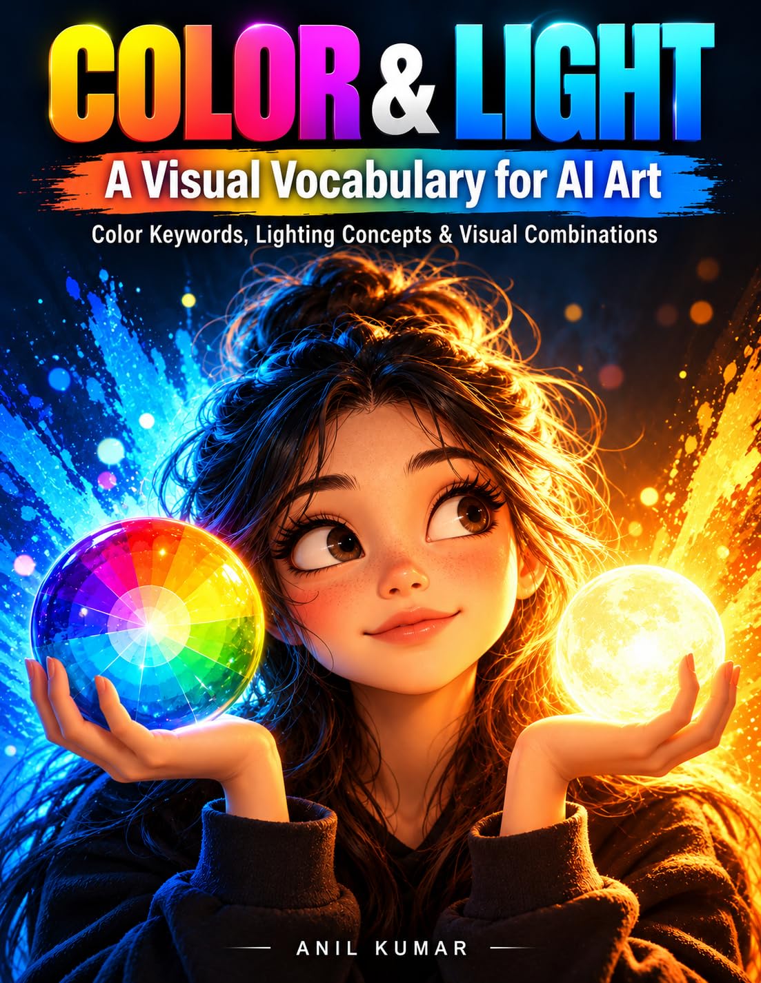 ler totalmente COLOR & LIGHT A Visual Vocabulary for AI Art: Color Keywords, Lighting Concepts & Visual Combinations (The AI Image Creator Series) (English Edition)