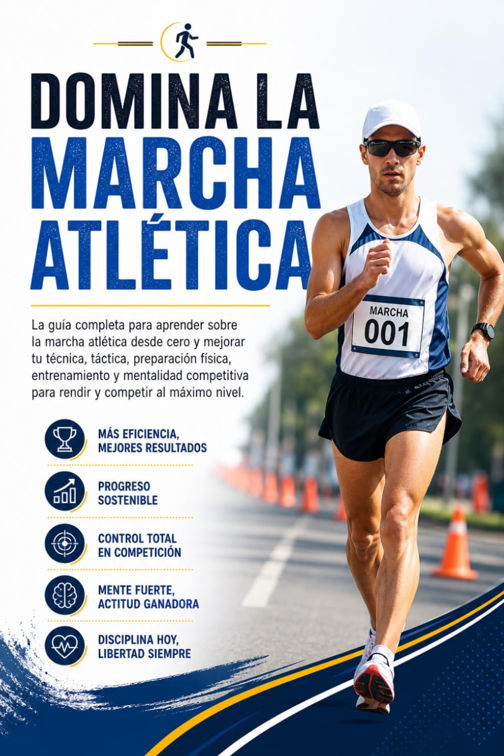 Domina la Marcha Atlética: La guía completa para aprender sobre la marcha atlética desde cero y mejorar tu técnica, táctica, preparación física,... y mentalidad competitiva (Spanish Edition) baixar o livro de graça